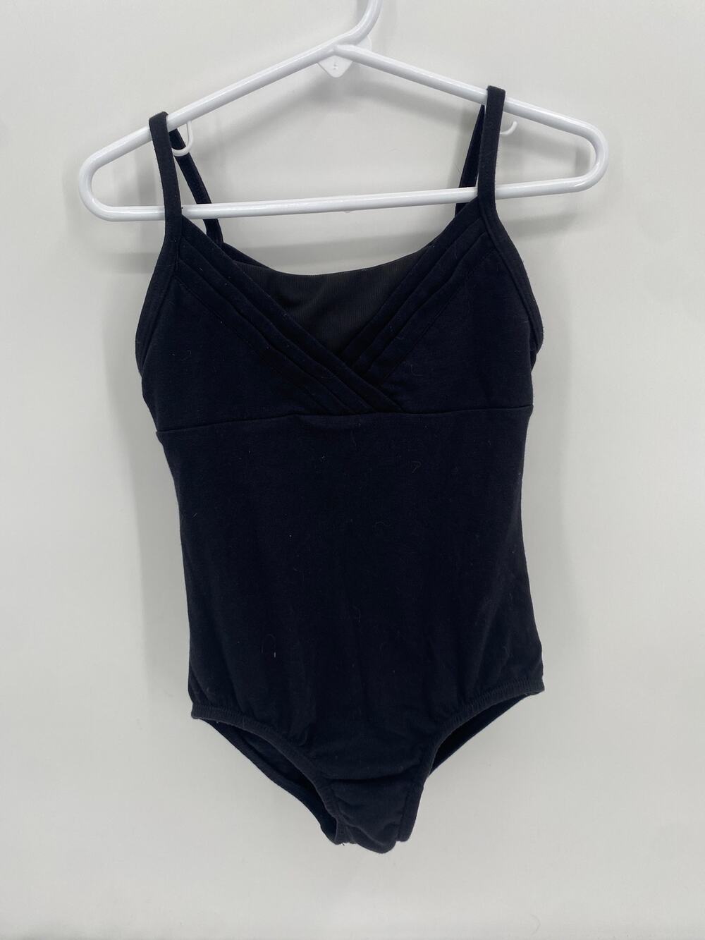 Cat & Jack Black One Piece Leotard Dance Cami Small 6/6x